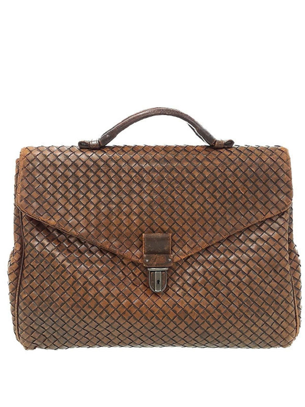 Bottega Veneta Intrecciato Briefcase Business Bag
